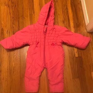 All in one girls winter coat